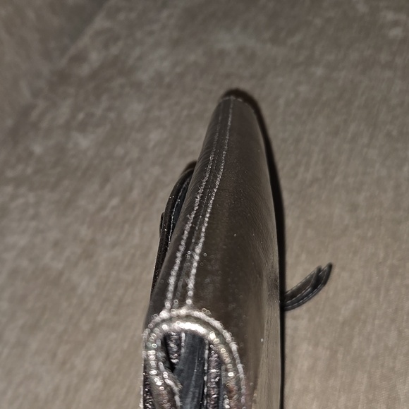 Coach Vintage Long Trifold Metallic Wallet/Silver Copper-ish Color - Picture 9 of 13